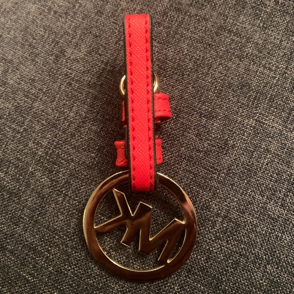 Michael Kors bag tag.